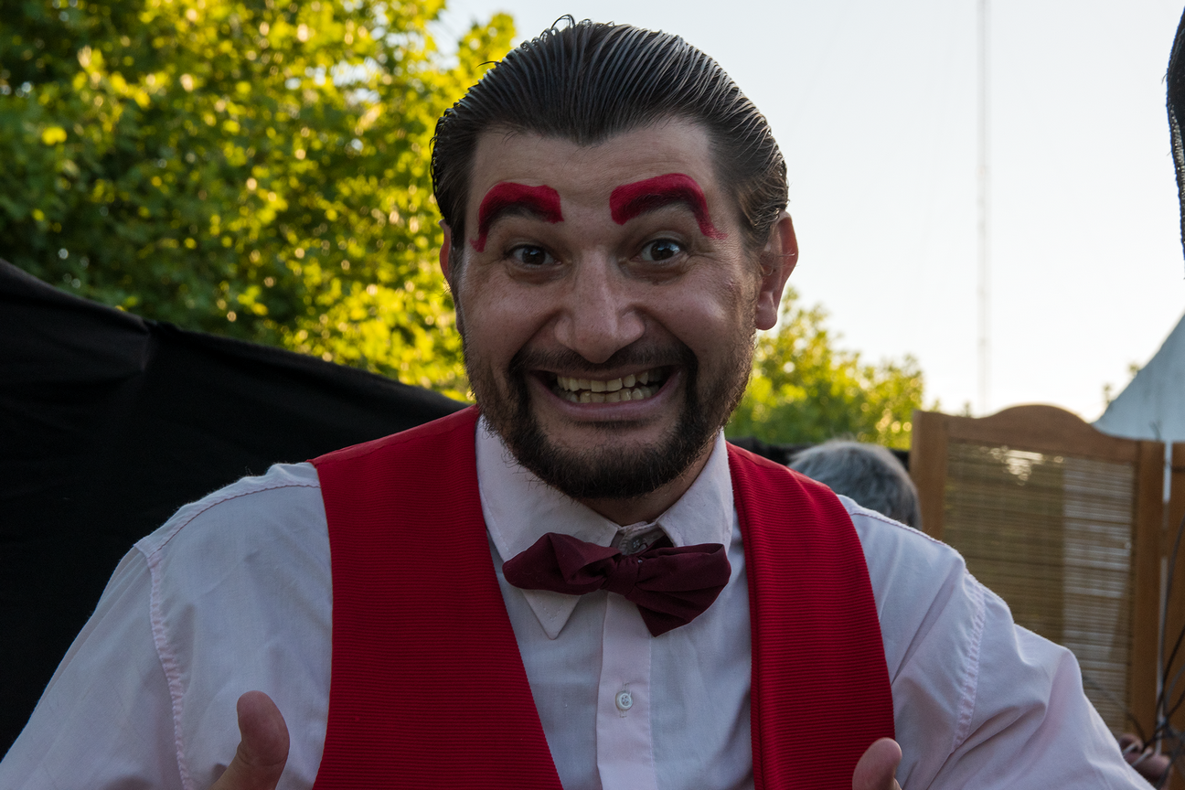 Eduardo Marego en escena